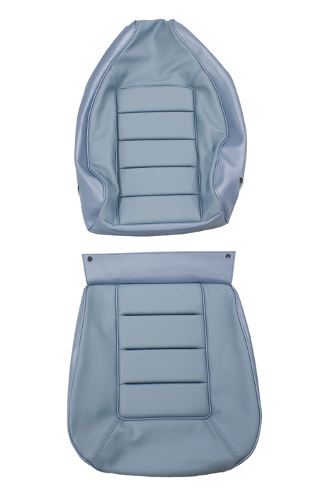 Klädsel Framsäte 1800ES 1973 blå läder