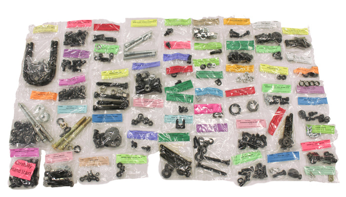 Skruvsats chassi Camaro 69 skivbroms