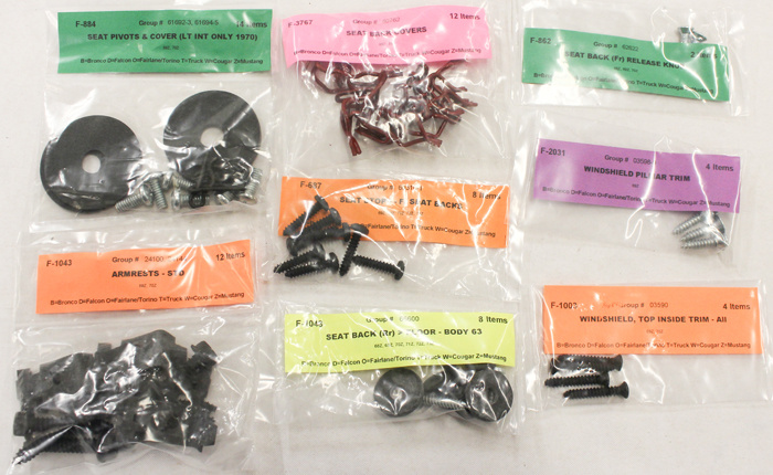 Monteringssats Inredning 69 FB Shelby/Mustang