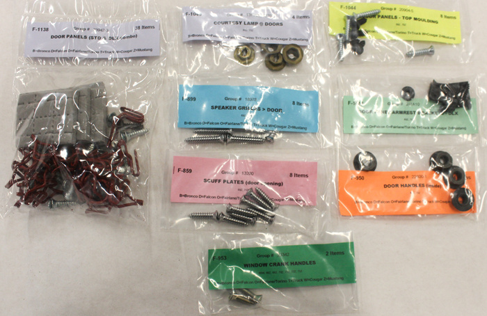 Monteringssats Inredning 69 FB Shelby/Mustang