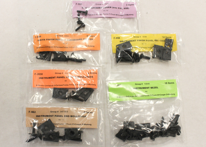 Monteringssats Inredning 69 FB Shelby/Mustang