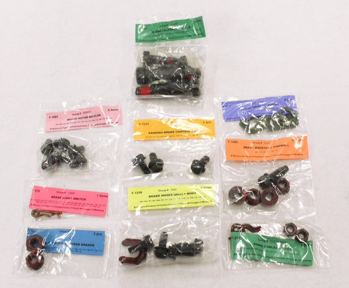 Skruvsats Chassi  Mustang 69 Skivbroms SB