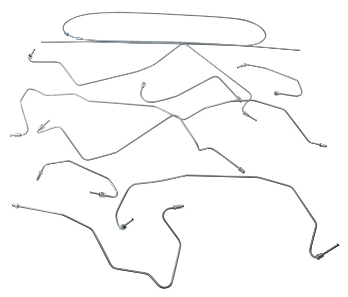 Bromsrörssats Amazon sen 65 m.servo VST Spicer