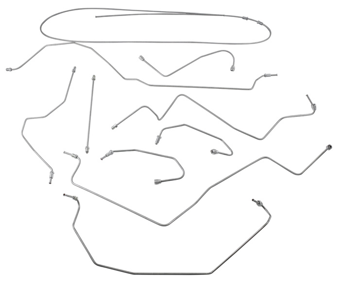 Bromsrörssats Amazon 67-68 med servo VST