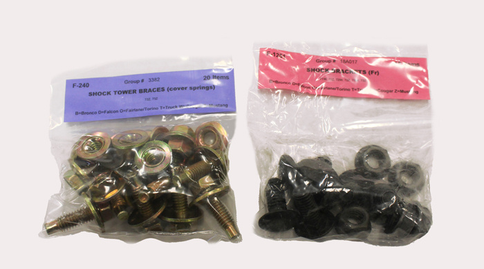 Monteringssats Motorrum Mustang 1972