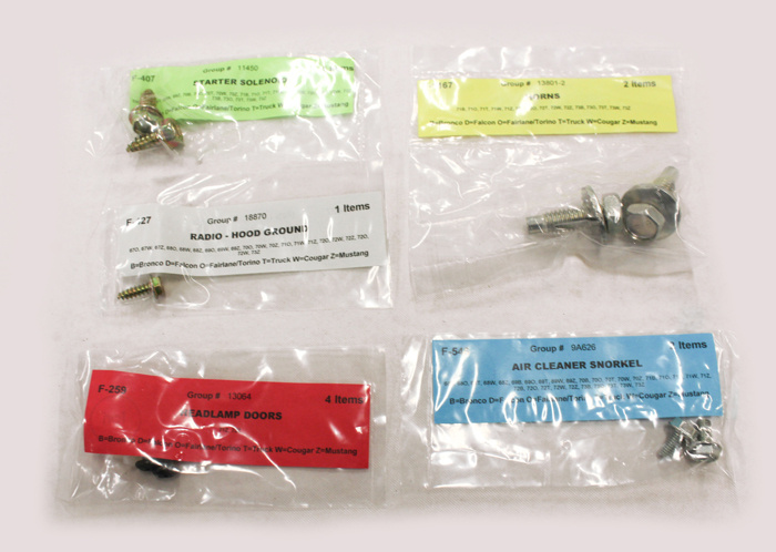 Monteringssats Motorrum Mustang 1972