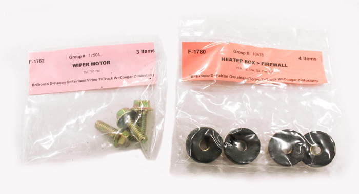 Monteringssats Motorrum Mustang 1972