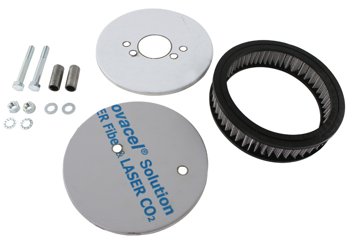 Luftfilter B18 SU 2-bult High-Perf, rostfri låg