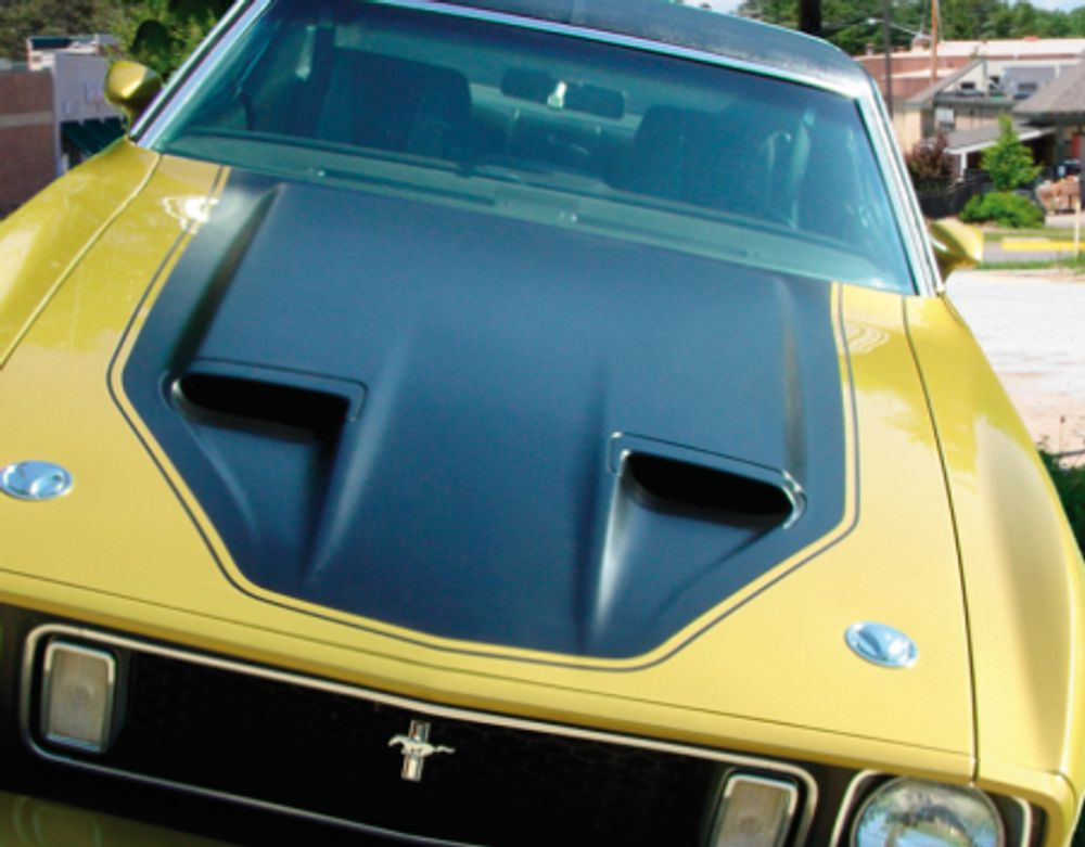 Mall lackering huv Ram Air NASA 1971-73