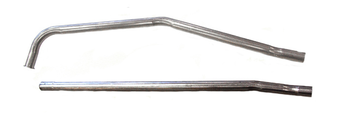 Avgasrör 444 47-56 B4B tvådelad