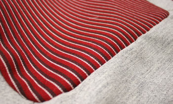 Klädsel Framsäte 445 56-57 röd/grå