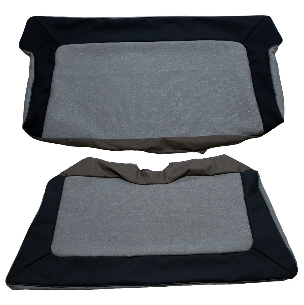 Klädsel Baksäte 444LS 1957 grå/blå