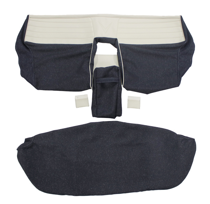 Klädsel Baksäte Amazon 4d 57-58 blå/silver