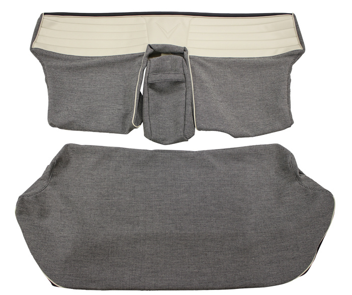 Klädsel Baksäte Amazon 4d 57-58 grå/svart