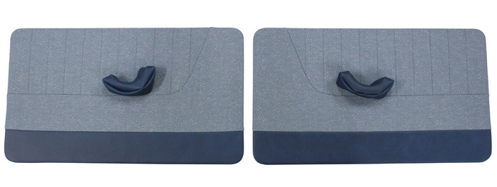 Dörrpaneler 444KS 55-57 grå/blå