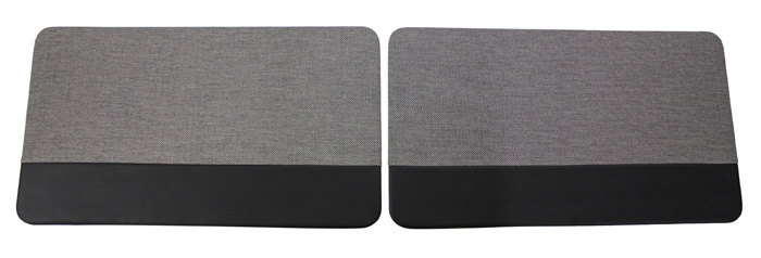 Dörrpaneler 444LS 57-58 grå/svart