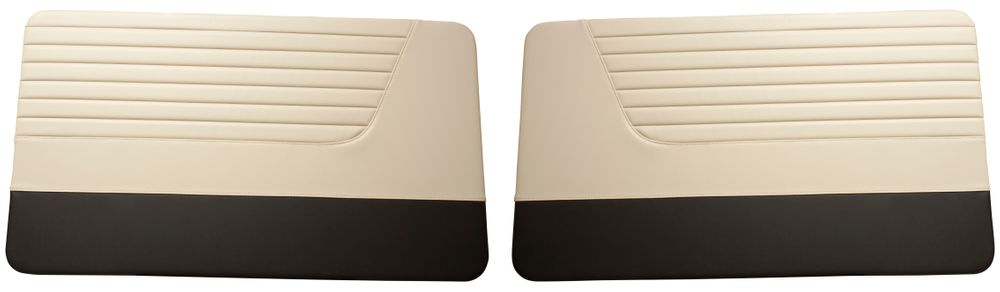 Dörrpaneler 444 55-58 Export röd/beige/svart