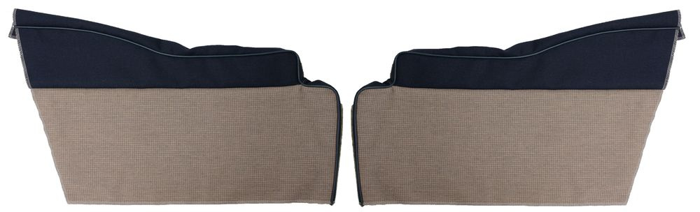 Paneler Bakre sida undre  444LS 1957 gråbeige