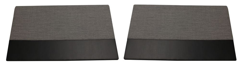 Dörrpaneler 445 57-58 svart/grå