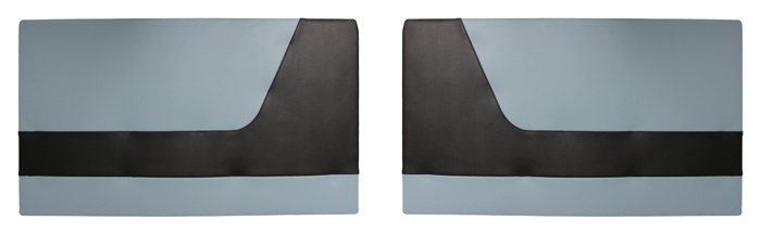 Dörrpaneler 445 57-58 US blå/svart