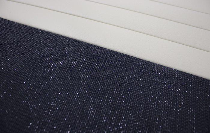 Dörrpaneler Amazon 4d 57-58 blå/silver fram