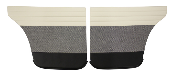 Dörrpaneler Amazon 4d 57-58 grå/svart bak