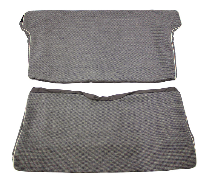 Klädsel Baksäte 444 1957 grå/svart