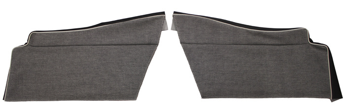 Klädsel Bakre sidor undre 444 1957 grå/svart