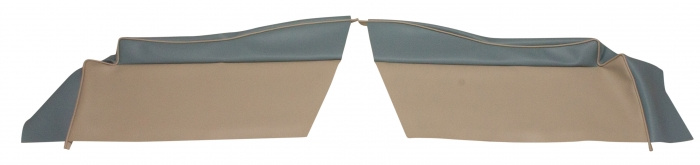 Klädsel Bakre sidor nedre 444L 1957 Export Blå/Beige