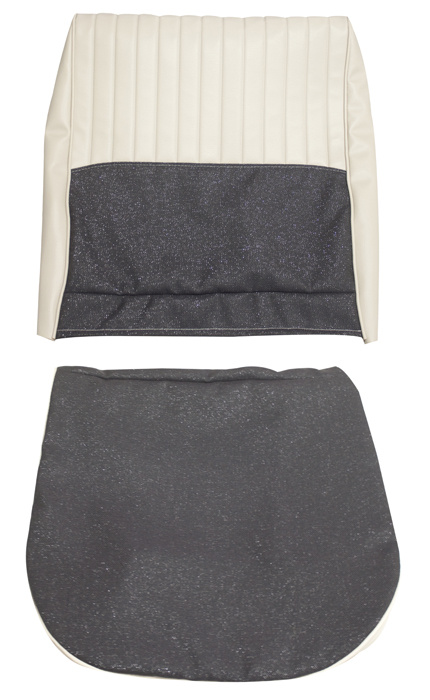 Klädsel Framsäte Amazon 4d 59-60 blå/beige Med fällbeslag