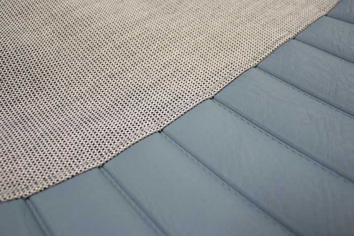 Klädsel Framsäte 544A 58-60 blå/grå