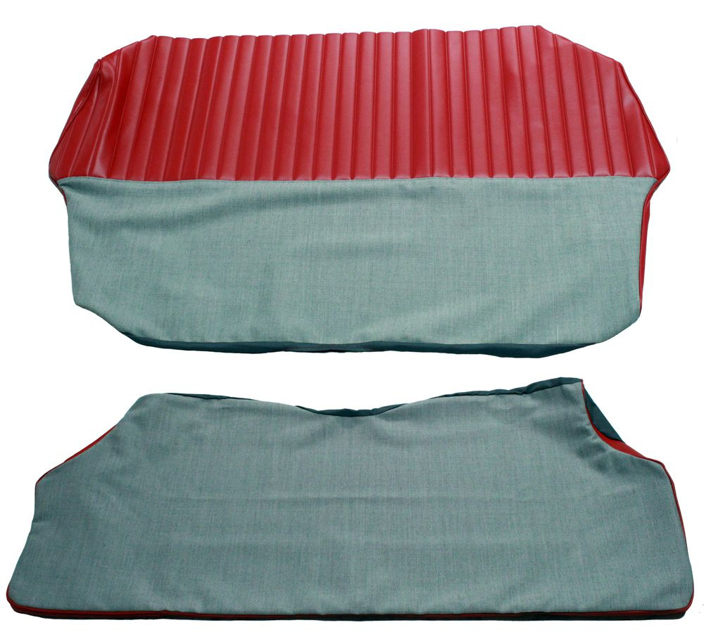 Klädsel Baksäte 544A 58-60 röd/grå Alt.1