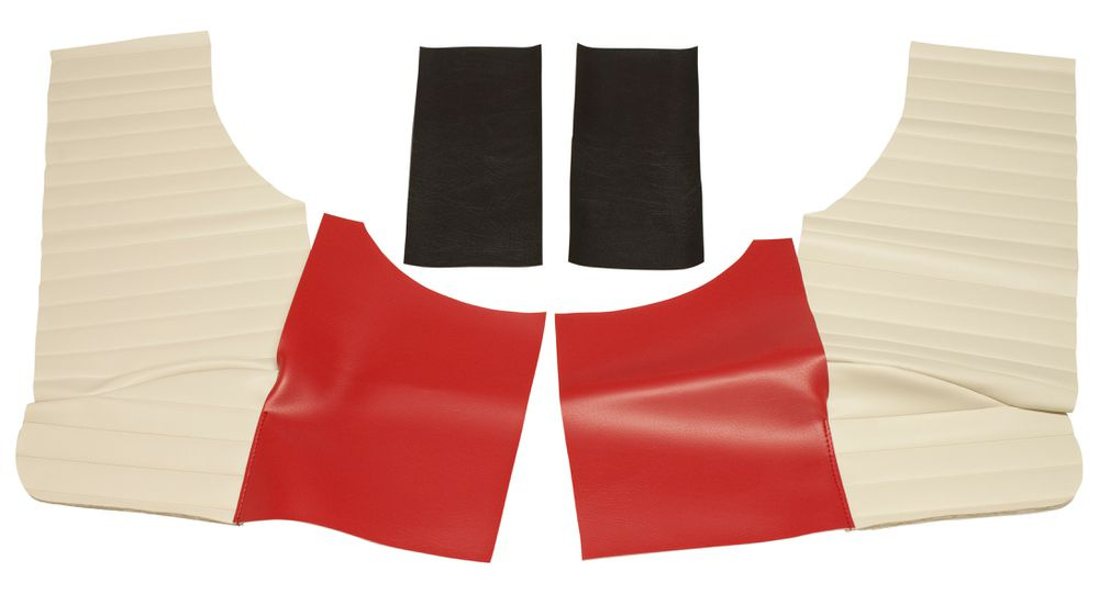 Paneler Bakre sida 544A 58-60 Export röd/beige