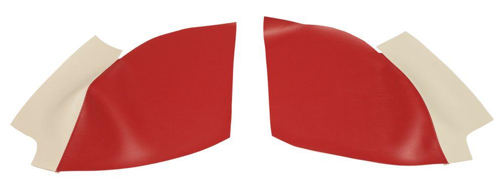 Klädsel Hjulhus 544A 58-60 Export röd/beige