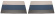 Dörrpaneler 445 58-60 blå/grå