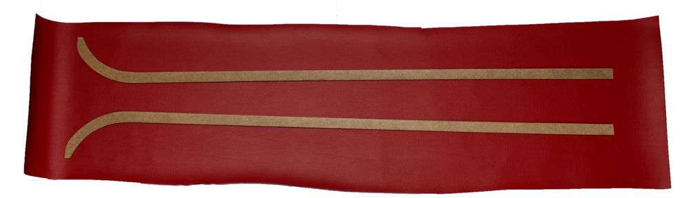 Paneler B-stolpe 544B 60-61 röd