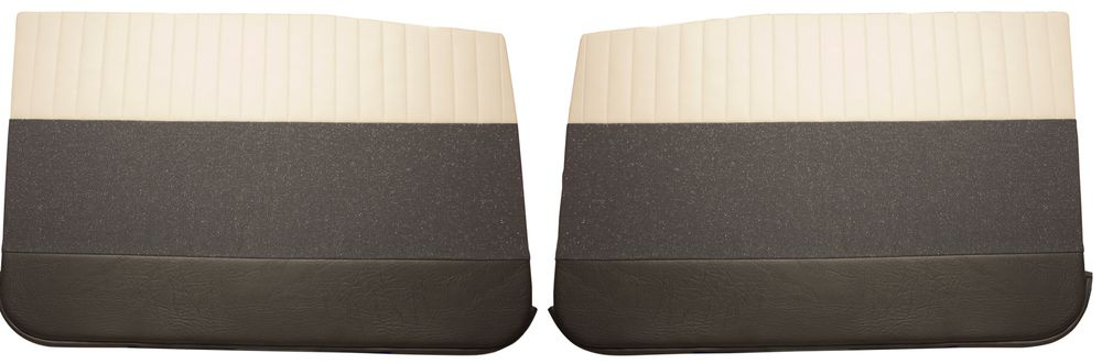 Dörrpaneler Amazon 4d 59-60 beige/blåsilver/svart fram