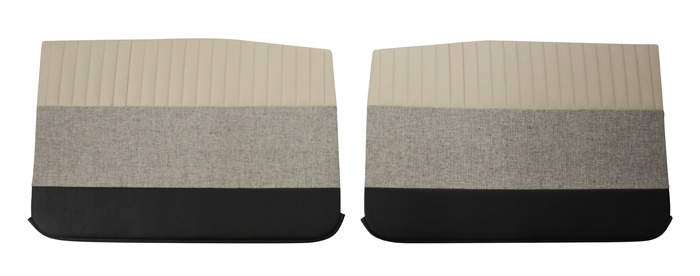 Dörrpaneler Amazon 4d 59-60 beige/grå/svart fram