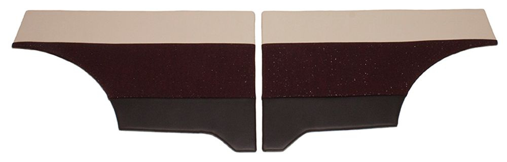 Paneler bakre sida 445 58-60 Röd/beige/svart