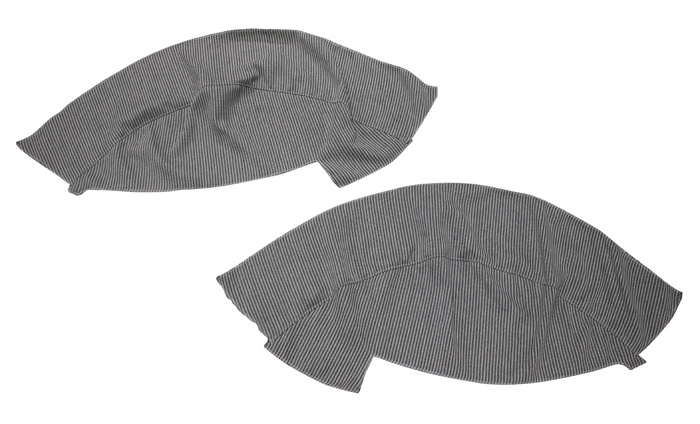 Klädsel Hjulhus Duett 58-62 grårandig