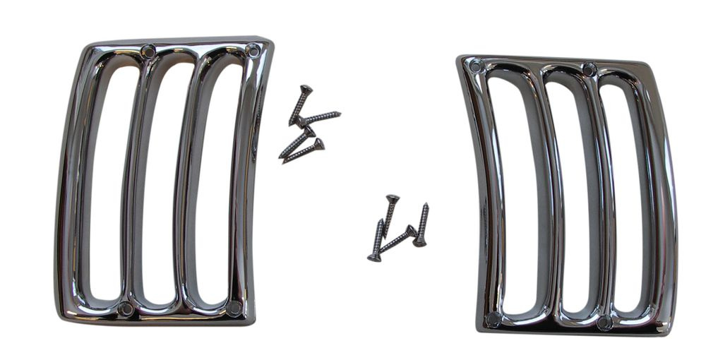 Prydnadslist lamphus/grill krom 64-66