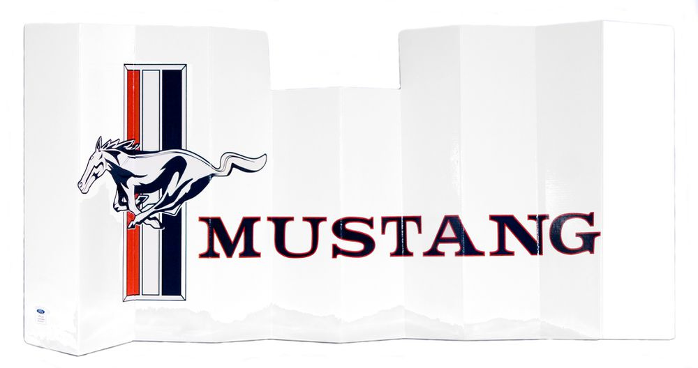 Solskydd Instrumentpanel Mustang logo