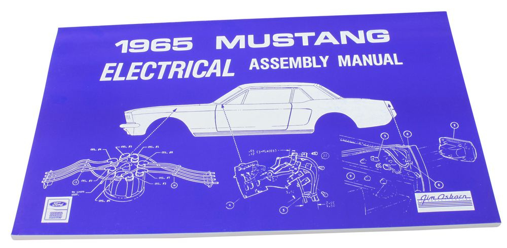 Verkstadsbok Elsystem Mustang 1965