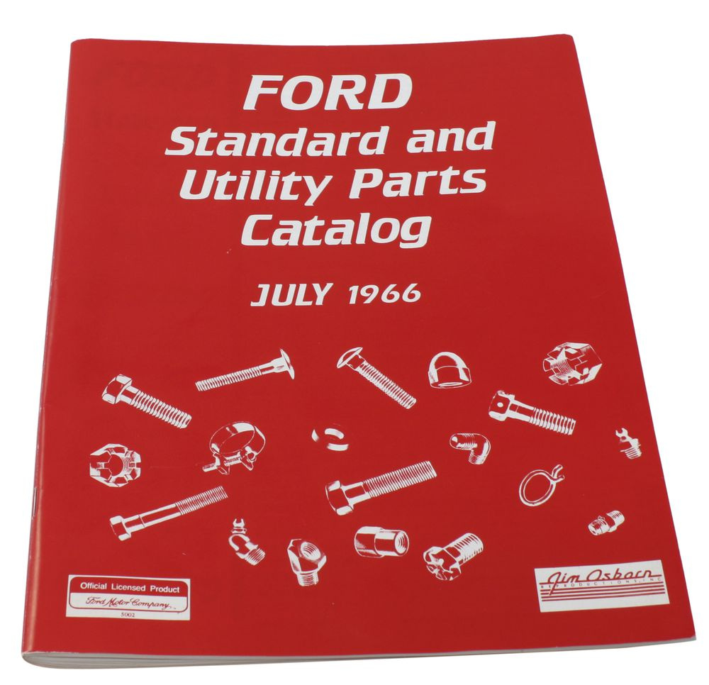 Katalog 1966 Ford Std & Utility parts