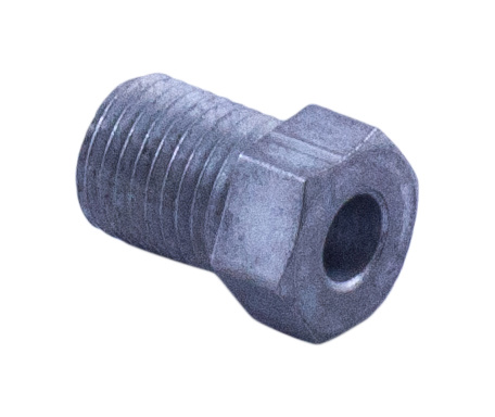 Nippel Bromsrör hane J stål 3/8