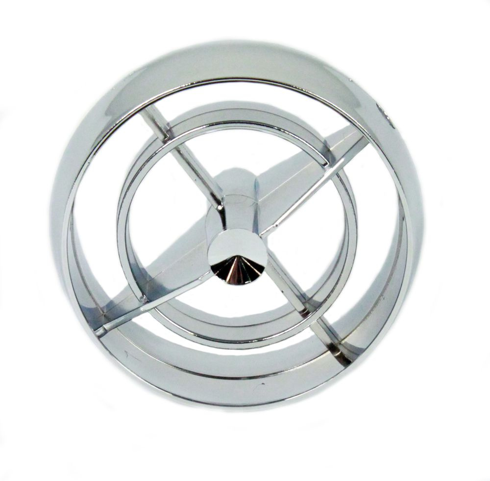 Munstycke A/C kromat 64-65 Mustang