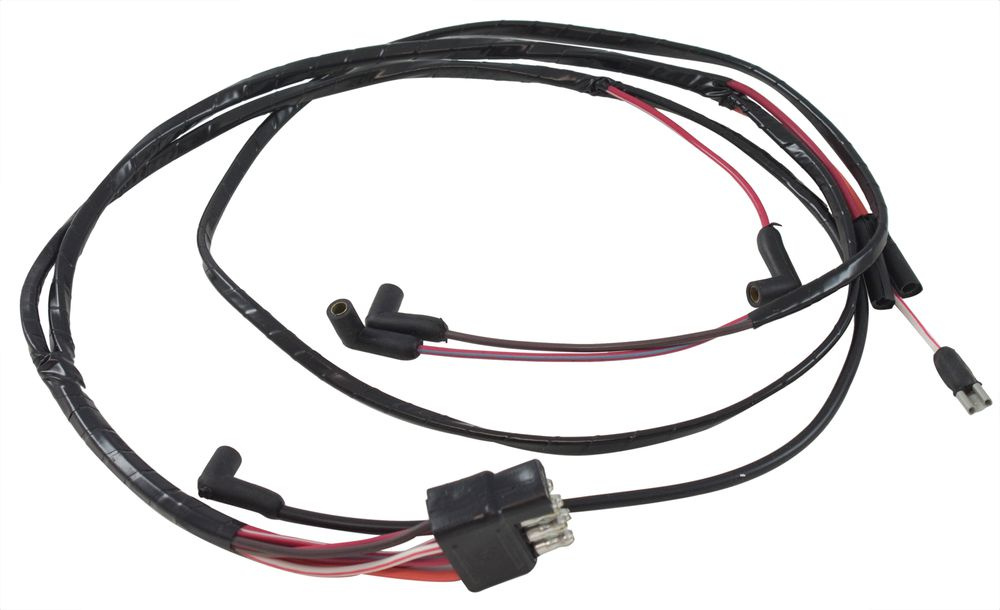 Kablage Givare/varningslampor 1965 med 2-hast. fläkt