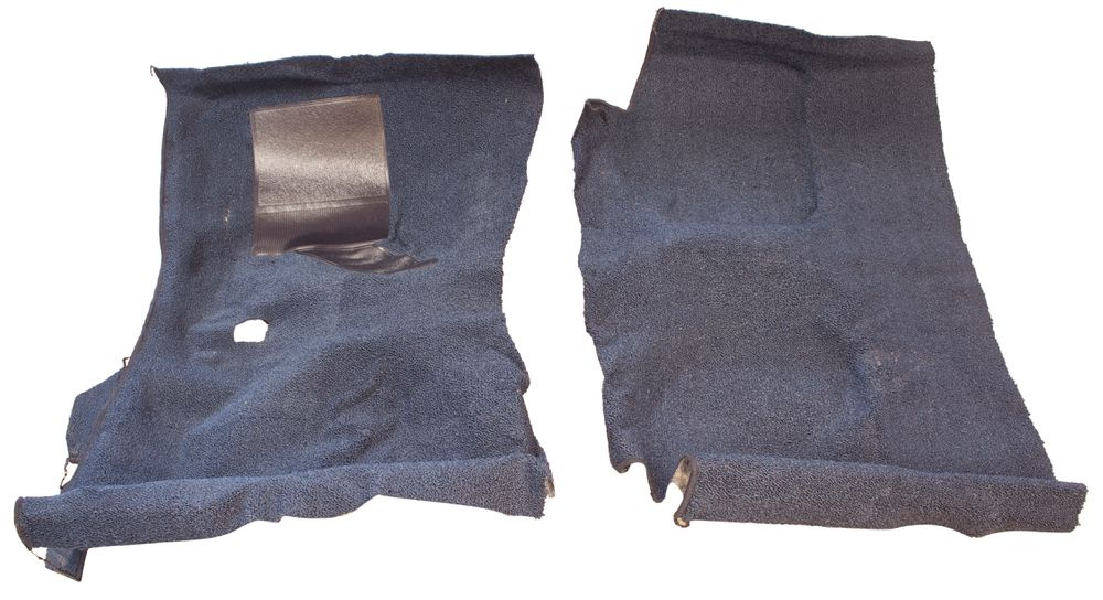 Matta Mustang 65-68 FB Mörkblå 07 Full Sats