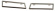 Sarg Ventilationslucka Fastback 64-66 Sarg Ventilationslucka Fastback 64-66