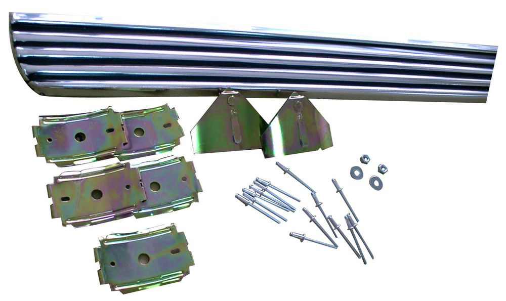 Prydnadslist tröskel med clips 64-66 Hö